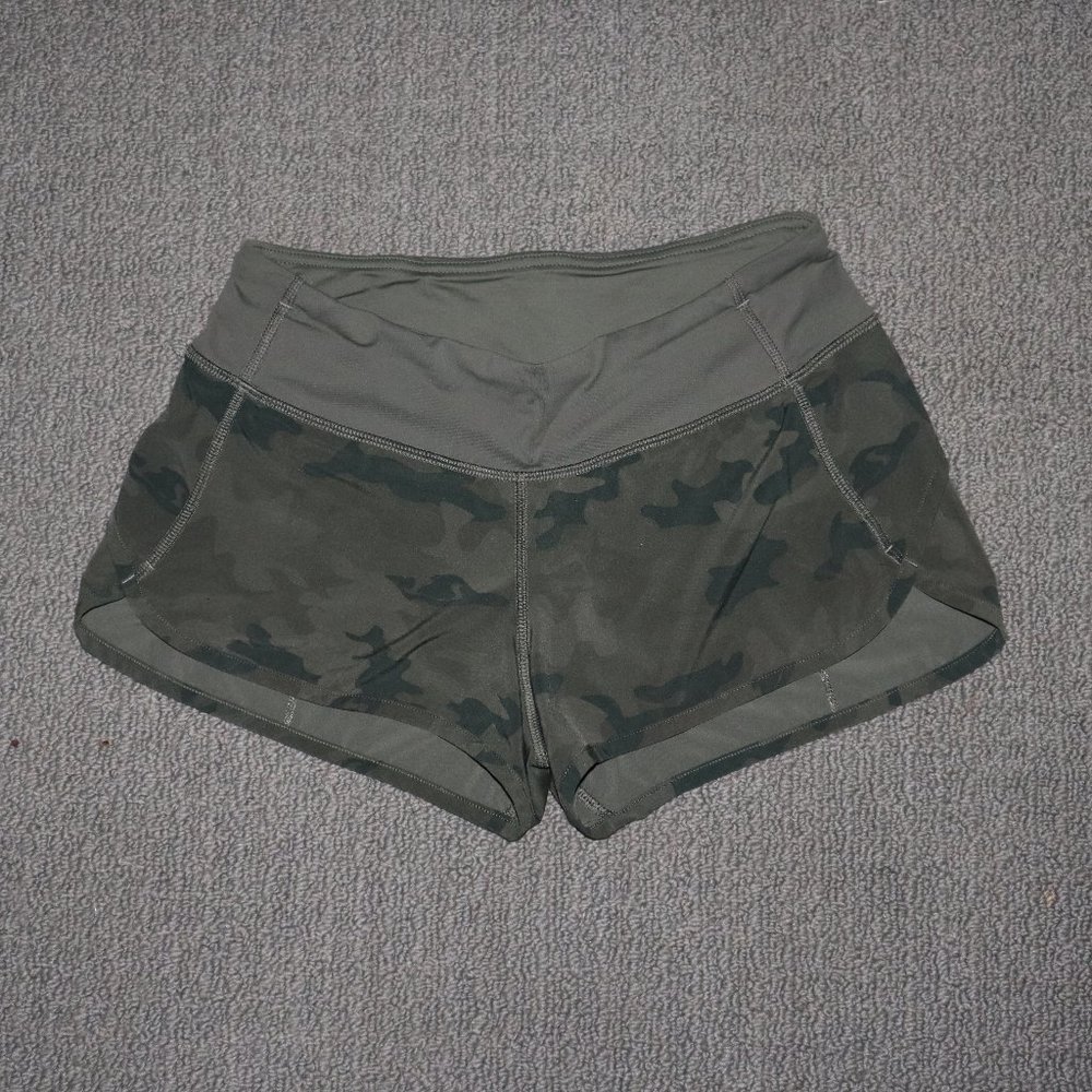 Camo Lululemon Shorts